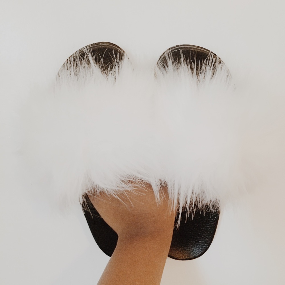 fluffy slippers